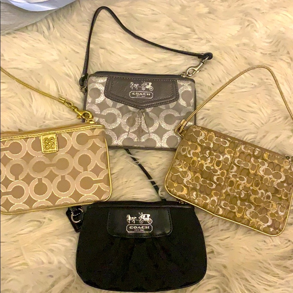 Coach wristlets